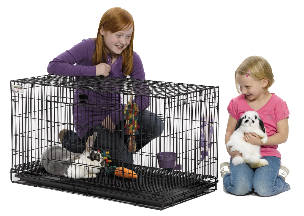 Wabbitat Portable Folding Rabbit Cage - Perfect Home for Your Bunny!